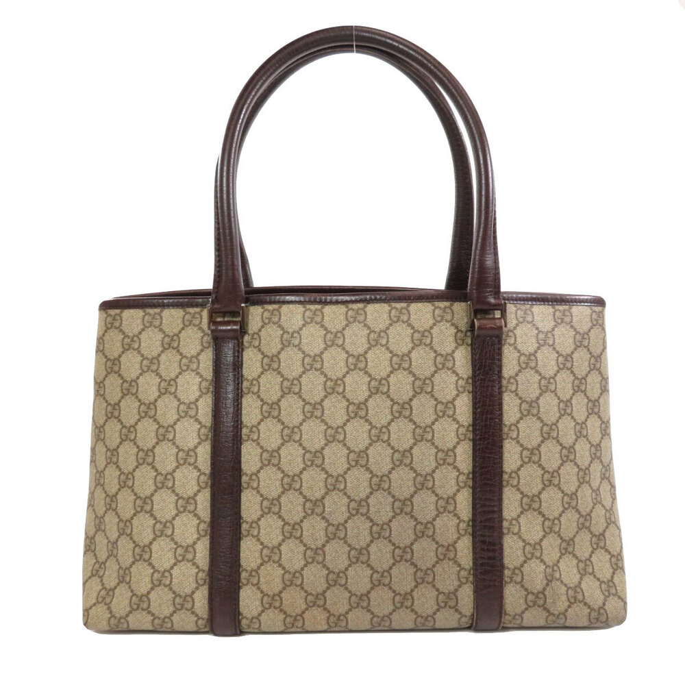Gucci Bag canvas monogram brown Supreme Tote GG Joy iconic Brown